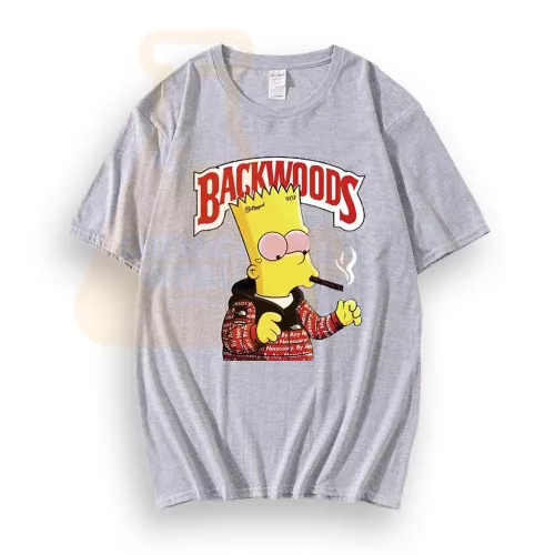 Camiseta Bart Backwoods - Gris