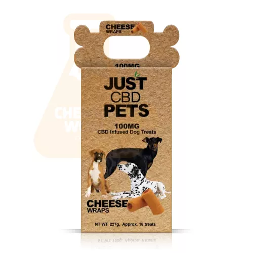 Just CBD Pets  - Premios para perro - Cheese Wraps