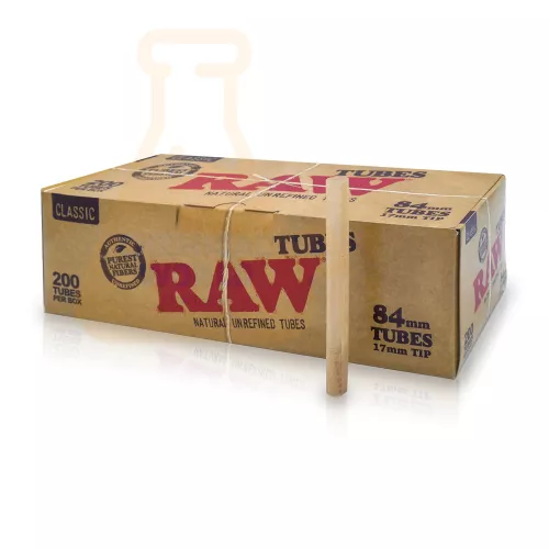 RAW - Tubos para cigarros King Size - Caja con 200 Piezas