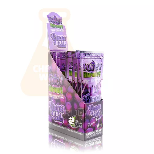 Juicy Jay's - Wraps de cañamo Grape Soda