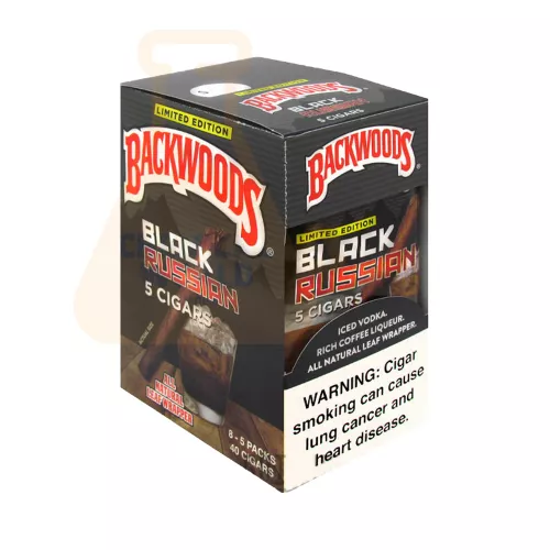 BACKWOODS - Black Russian Cream 5pk