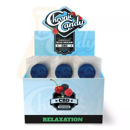 Chronic Candy - CBD Lolli Pop - Relaxation Blue Dream